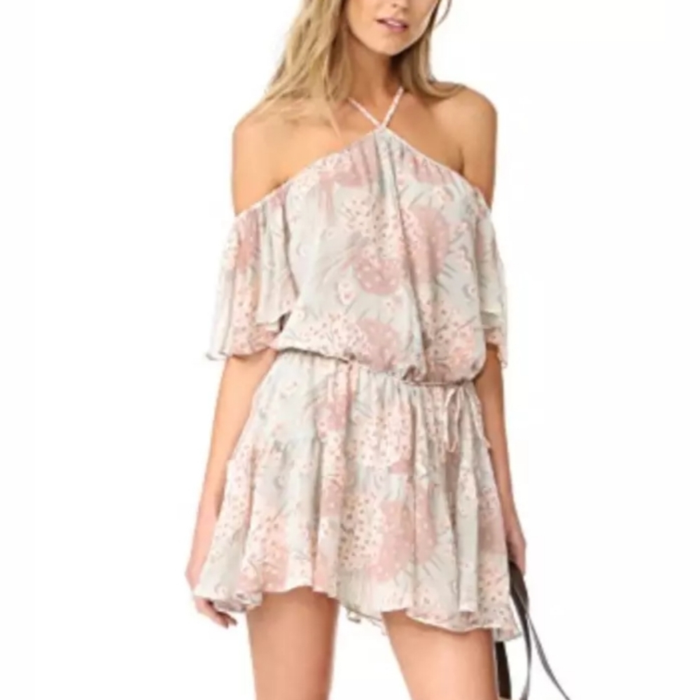 Super SEXY LoveShackFancy Amira Silk Mini Dress. Excellent for all occasions! 🤩